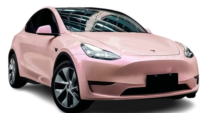 pink maize car